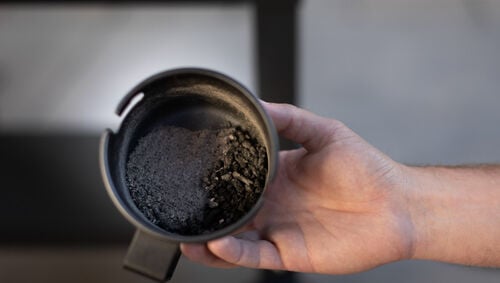 Patented Ash Cleanout